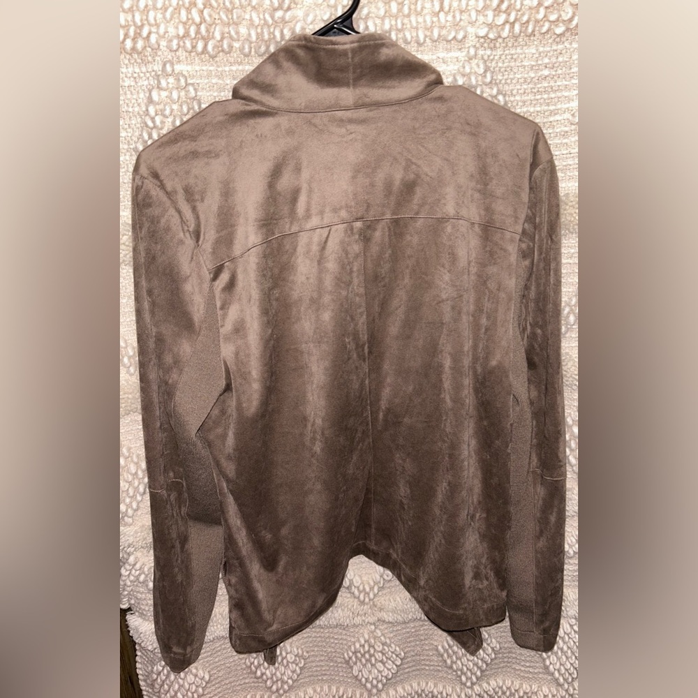 Bb Dakota Suede Drape Jacket - image 2